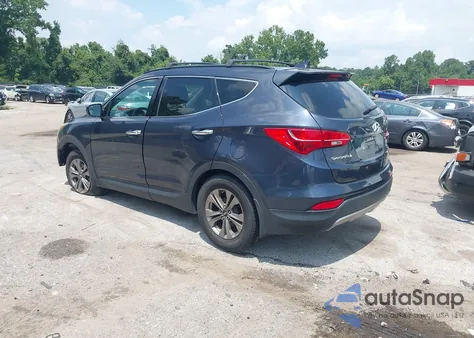 2016 Hyundai Santa Fe Sport 2.4L from USA, damaged, VIN 5XYZU3LB0GG317095
